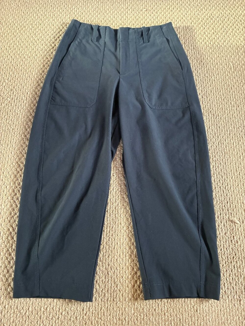 Athleta Skyline High Rise Barrel Leg Pant 10P Slate